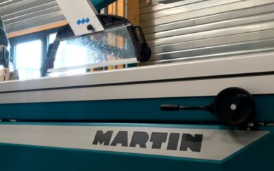 Installation d’une scie à format T65 Martin