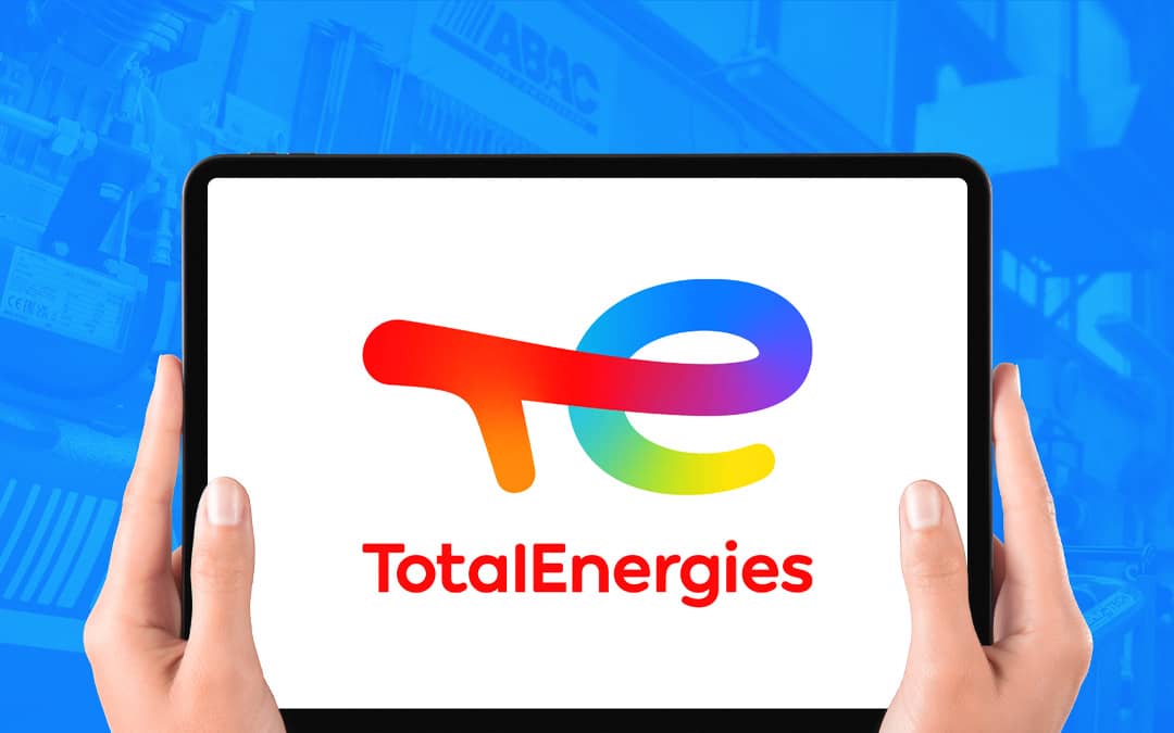 Aide TotalEnergies pour compresseur à vis à débit variable ABAC