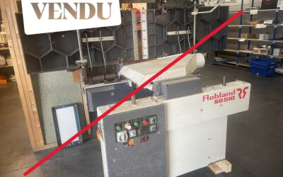IDEMO85 vend un combiné dégauchisseuse raboteuse S/D 510 de la marque ROBLAND