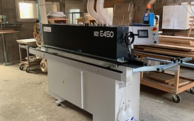 Vente et Installation d&rsquo;une plaqueuse de chants de la marque CASADEI INDUSTRIA modèle E450