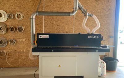 Vente et Installation d&rsquo;une plaqueuse de chants de la marque CASADEI INDUSTRIA modèle E450