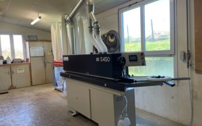 Vente et Installation d&rsquo;une plaqueuse de chants de la marque CASADEI INDUSTRIA modèle E450