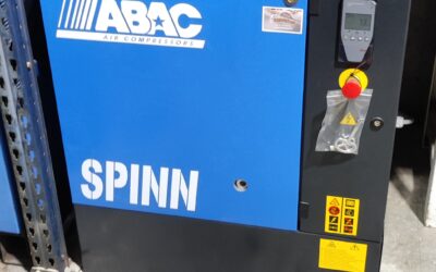 Vente et Installation d&rsquo;un compresseur à vis de la marque ABAC modèle SPINN 2008