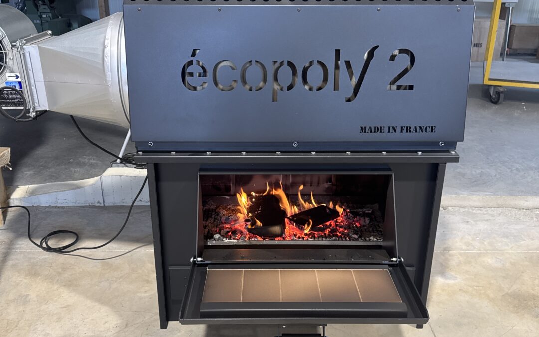 Vente et Installation d&rsquo;un poele à bois d&rsquo;atelier ECOPOLY 2