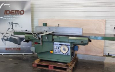 IDEMO85 vend une dégauchisseuse SCM L&rsquo;invincible F52